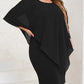 Asymmetrical Sleeve Dress