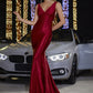 Deep V Strap Slim-fit Sheath Dress