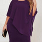 Asymmetrical Sleeve Dress