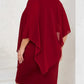 Asymmetrical Sleeve Dress