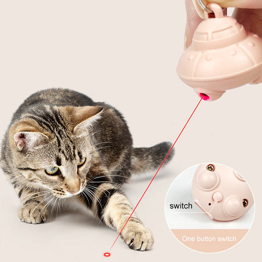Laser Toy Pointer Cat Collar Automatic Interactive Cat
