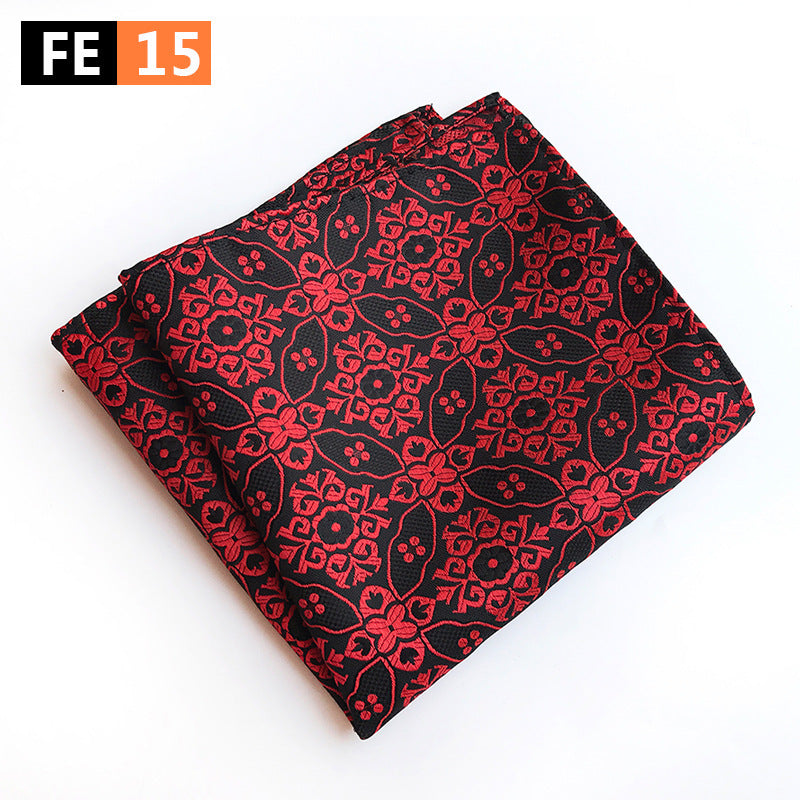 Polyester Material Fashion Suit Pocket Square Dress Square