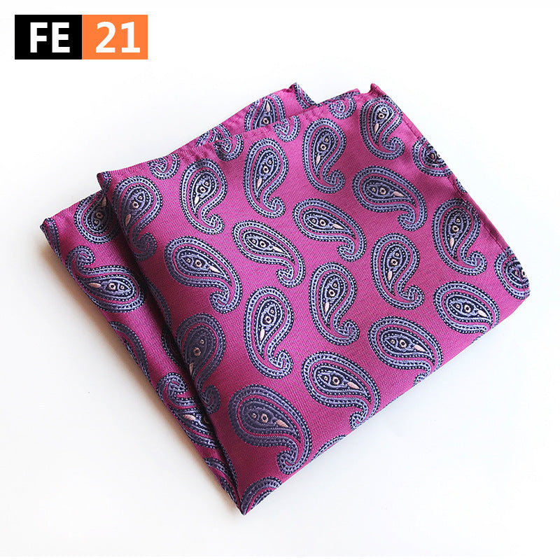 Polyester Material Fashion Suit Pocket Square Dress Square