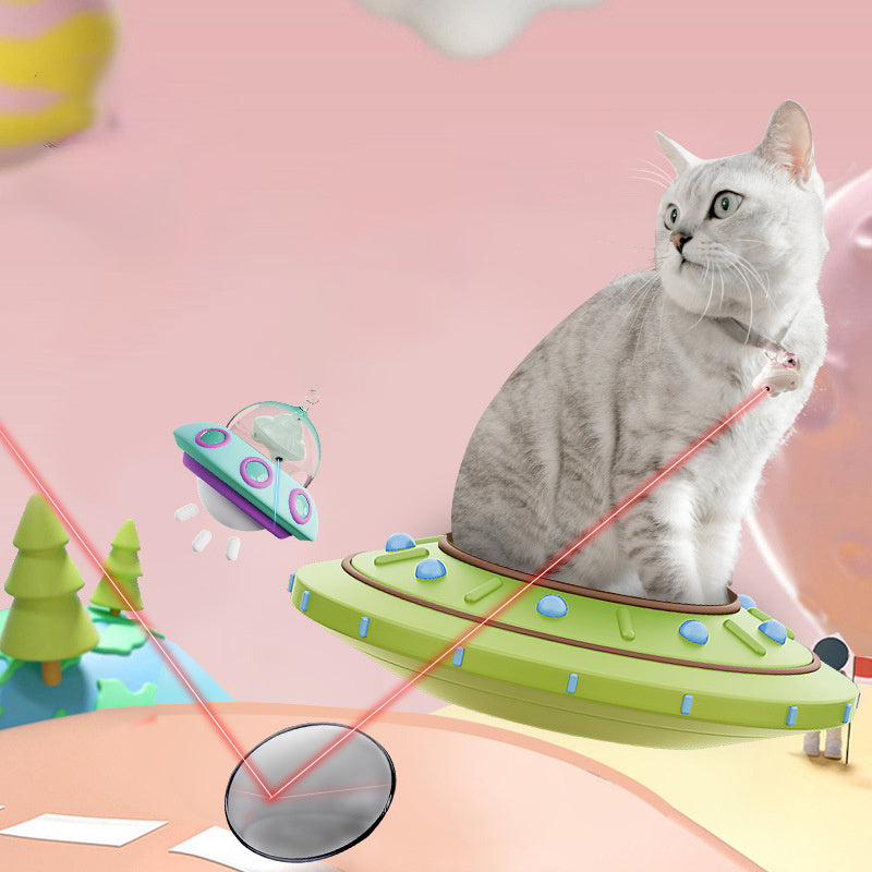 Laser Toy Pointer Cat Collar Automatic Interactive Cat
